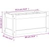 Odlingslåda 60x31x31 cm massiv furu vidaXL – miniatyr 11