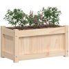 Odlingslåda 60x31x31 cm massiv furu vidaXL – miniatyr 4