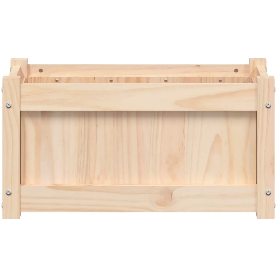 Odlingslåda 60x31x31 cm massiv furu vidaXL – bild 5