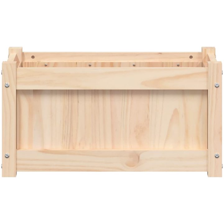 Odlingslåda 60x31x31 cm massiv furu vidaXL – bild 5