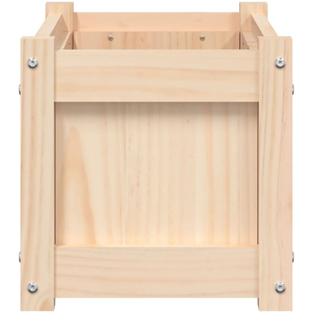 Odlingslåda 60x31x31 cm massiv furu vidaXL – bild 6