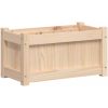 Odlingslåda 60x31x31 cm massiv furu vidaXL – miniatyr 7