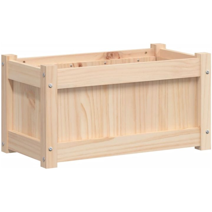 Odlingslåda 60x31x31 cm massiv furu vidaXL – bild 7