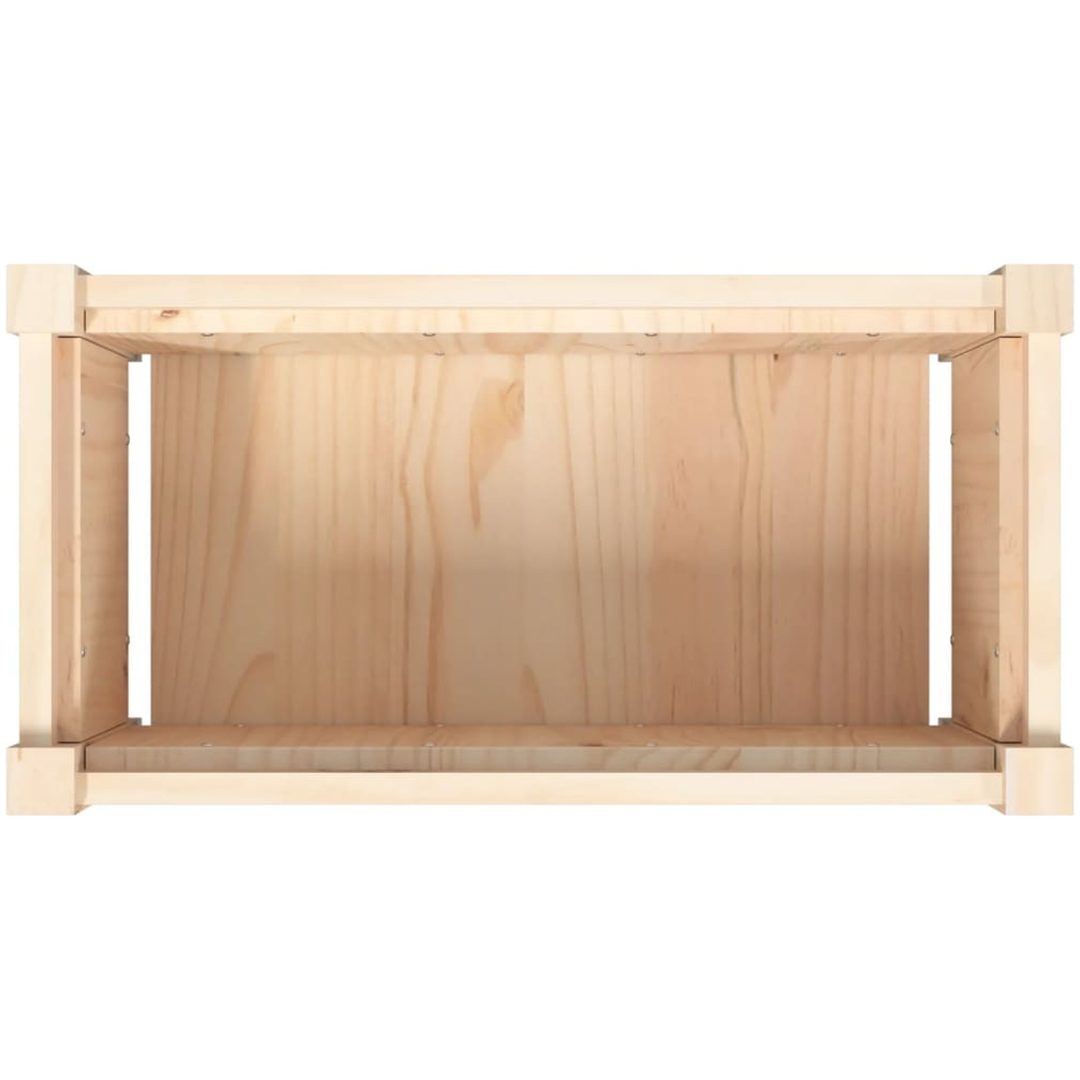 Odlingslåda 60x31x31 cm massiv furu vidaXL – bild 8