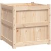 Odlingslåda 60x60x60 cm massiv furu vidaXL – miniatyr 2