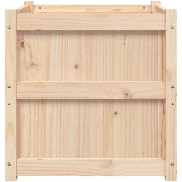 Odlingslåda 60x60x60 cm massiv furu vidaXL – bild 5