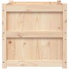 Odlingslåda 60x60x60 cm massiv furu vidaXL – miniatyr 6