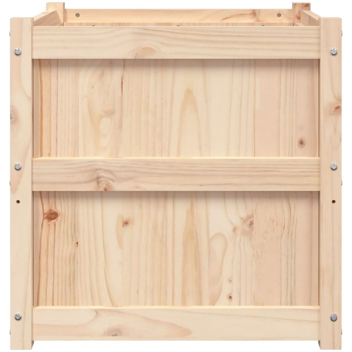 Odlingslåda 60x60x60 cm massiv furu vidaXL – bild 6
