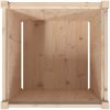 Odlingslåda 60x60x60 cm massiv furu vidaXL – miniatyr 8