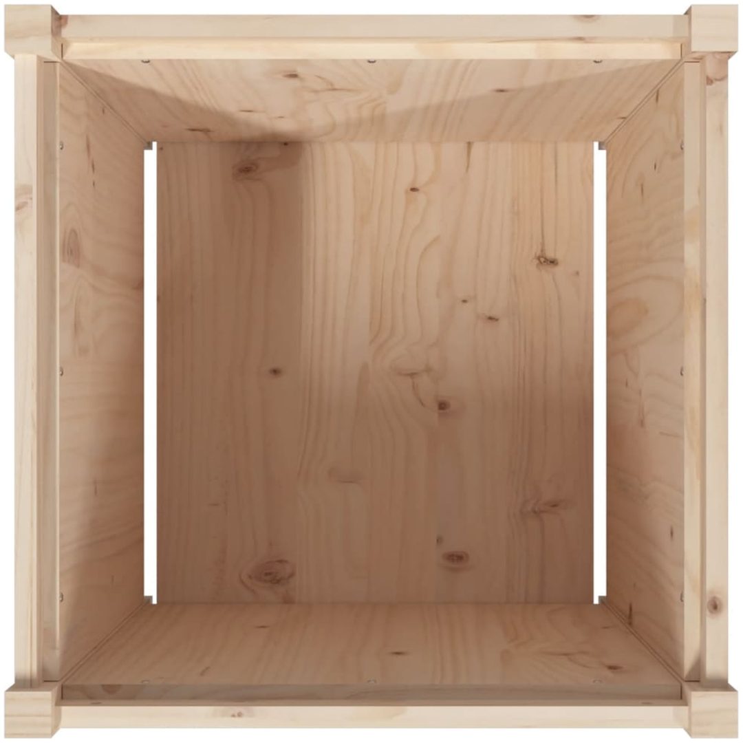 Odlingslåda 60x60x60 cm massiv furu vidaXL – bild 8