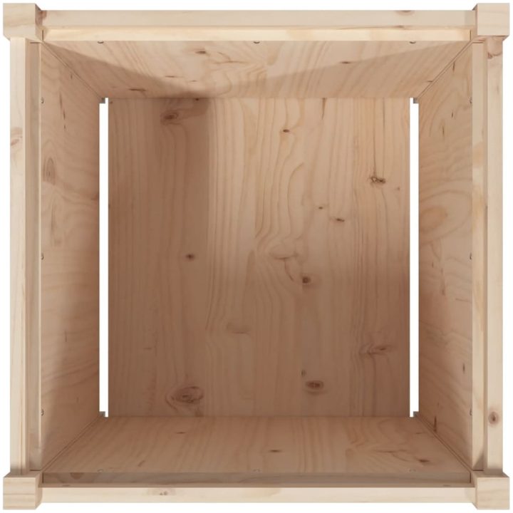 Odlingslåda 60x60x60 cm massiv furu vidaXL – bild 8