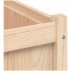 Odlingslåda 60x60x60 cm massiv furu vidaXL – miniatyr 9