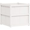 Odlingslåda 70x70x70 cm vit massiv furu vidaXL – miniatyr 7