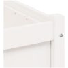 Odlingslåda 70x70x70 cm vit massiv furu vidaXL – miniatyr 9