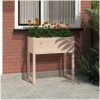 Odlingslåda 78x40x81 cm massiv furu vidaXL – miniatyr 1