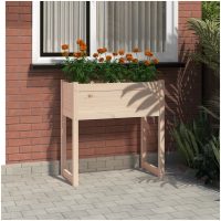 Odlingslåda 78x40x81 cm massiv furu vidaXL