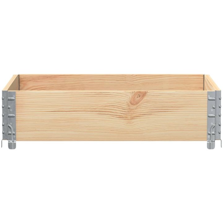 Odlingslåda 80x60 cm massivt furuträ vidaXL 80 x 60 x 21.5 cm – bild 3