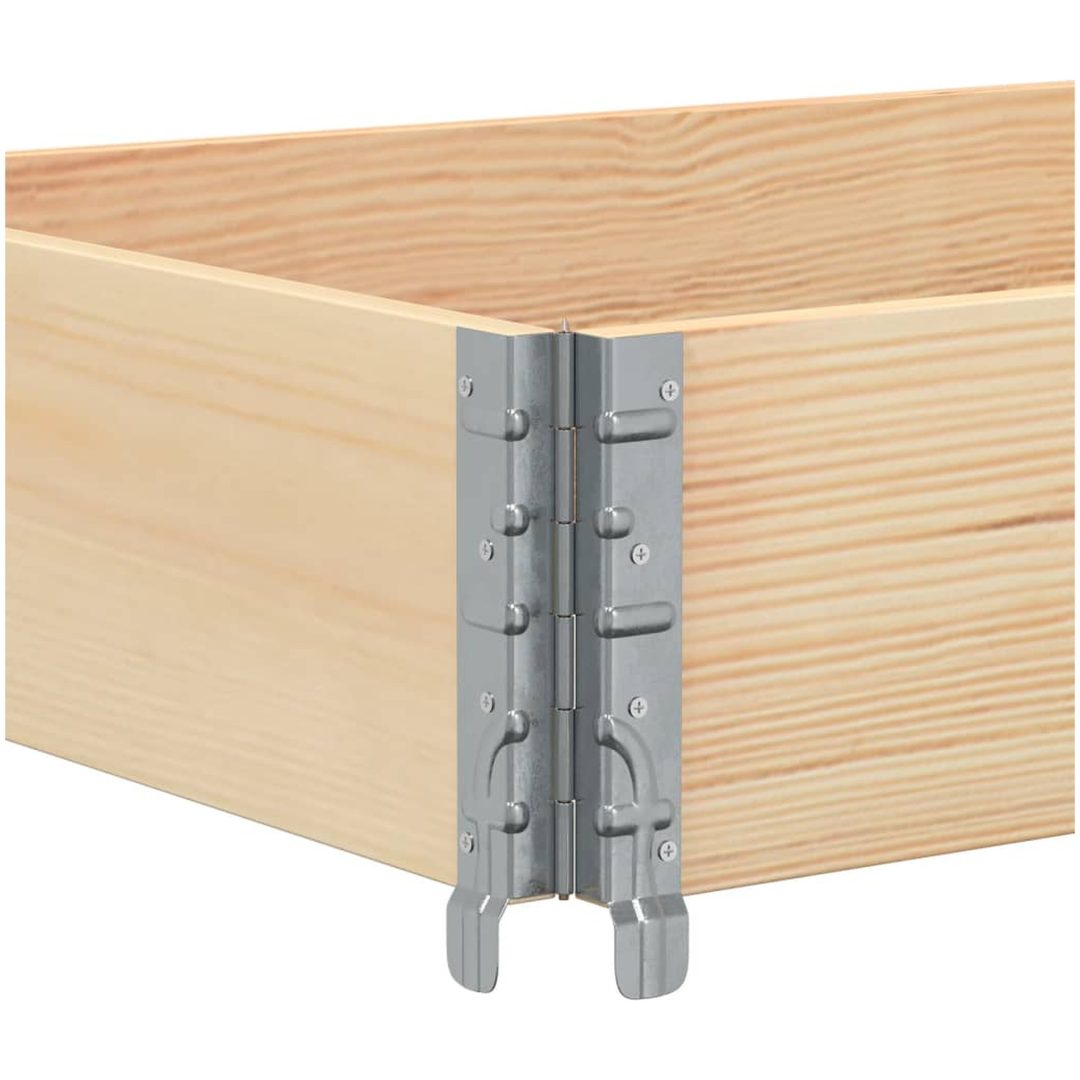 Odlingslåda 80x60 cm massivt furuträ vidaXL 80 x 60 x 21.5 cm – bild 5