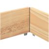 Odlingslåda 80x60 cm massivt furuträ vidaXL 80 x 60 x 21.5 cm – miniatyr 6
