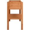 Odlingslåda 88x43x80 cm granträ vidaXL – miniatyr 3