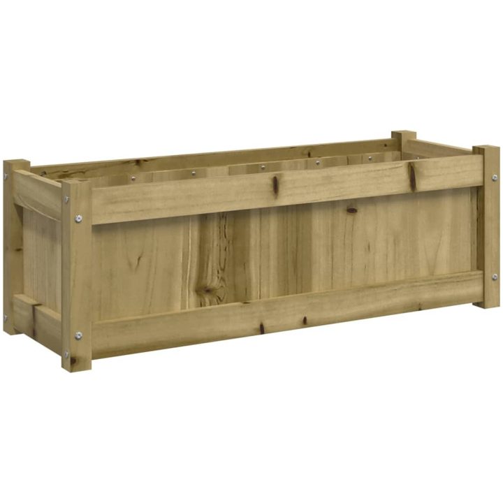 Odlingslåda 90x31x31 cm impregnerat furu vidaXL – bild 2