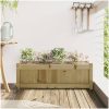 Odlingslåda 90x31x31 cm impregnerat furu vidaXL – miniatyr 3
