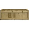 Odlingslåda 90x31x31 cm impregnerat furu vidaXL – miniatyr 5