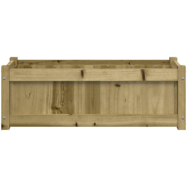 Odlingslåda 90x31x31 cm impregnerat furu vidaXL – bild 5