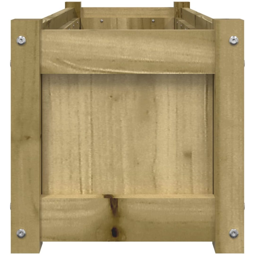 Odlingslåda 90x31x31 cm impregnerat furu vidaXL – bild 6