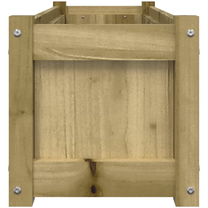 Odlingslåda 90x31x31 cm impregnerat furu vidaXL – bild 6