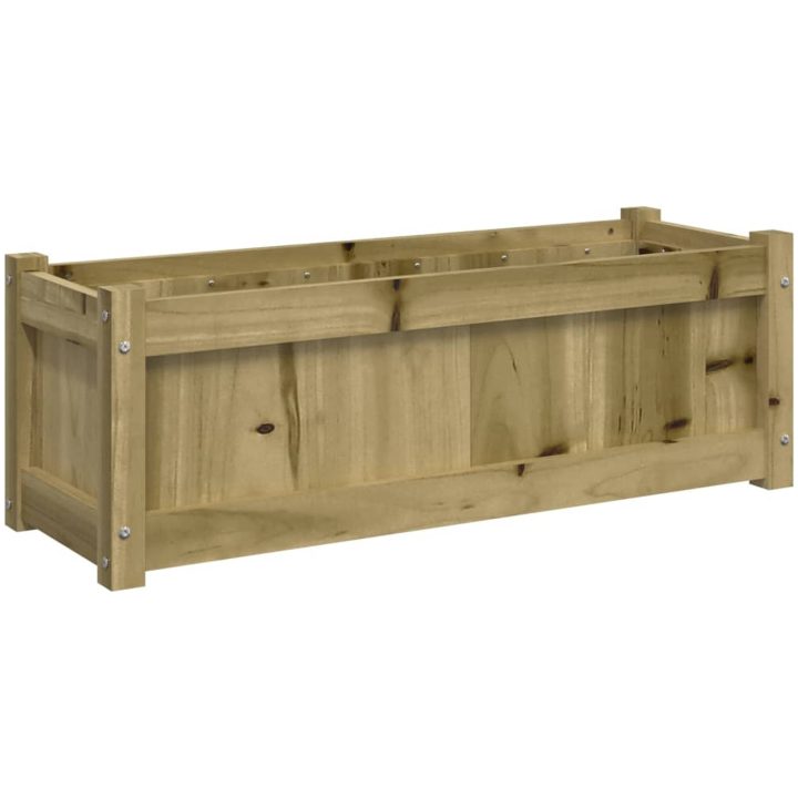 Odlingslåda 90x31x31 cm impregnerat furu vidaXL – bild 7
