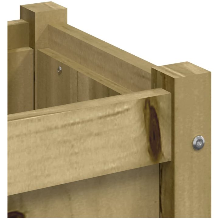 Odlingslåda 90x31x31 cm impregnerat furu vidaXL – bild 9