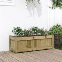 Odlingslåda 90x31x31 cm impregnerat furu vidaXL