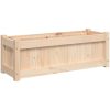 Odlingslåda 90x31x31 cm massiv furu vidaXL – miniatyr 7