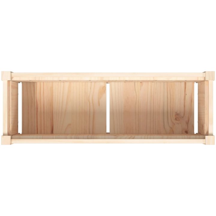 Odlingslåda 90x31x31 cm massiv furu vidaXL – bild 8