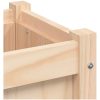Odlingslåda 90x31x31 cm massiv furu vidaXL – miniatyr 9