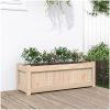 Odlingslåda 90x31x31 cm massiv furu vidaXL – miniatyr 1