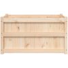 Odlingslåda 90x50x50 cm massiv furu vidaXL – miniatyr 5