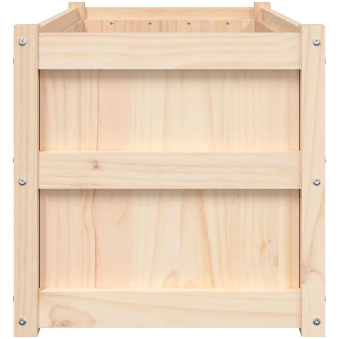 Odlingslåda 90x50x50 cm massiv furu vidaXL – bild 6