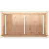 Odlingslåda 90x50x50 cm massiv furu vidaXL – miniatyr 8
