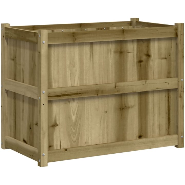 Odlingslåda 90x50x70 cm impregnerat furu vidaXL – bild 2