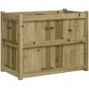 Odlingslåda 90x50x70 cm impregnerat furu vidaXL – miniatyr 7