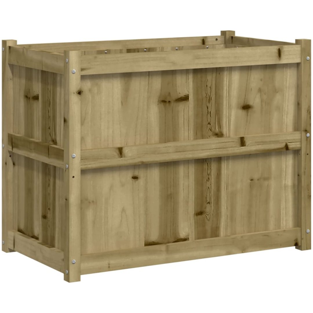 Odlingslåda 90x50x70 cm impregnerat furu vidaXL – bild 7