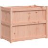 Odlingslåda 90x50x70 cm massivt douglasträ vidaXL – miniatyr 2
