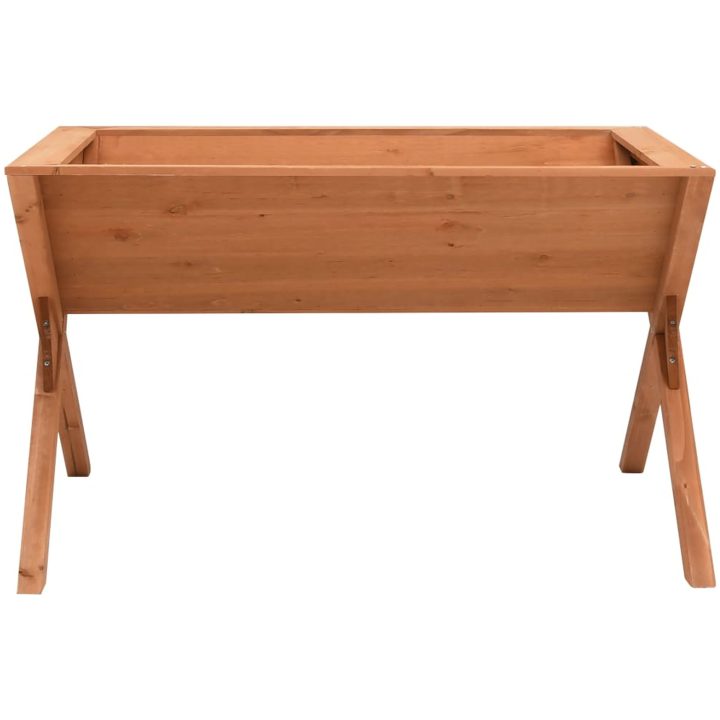 Odlingslåda 90x55x56 cm granträ vidaXL – bild 2