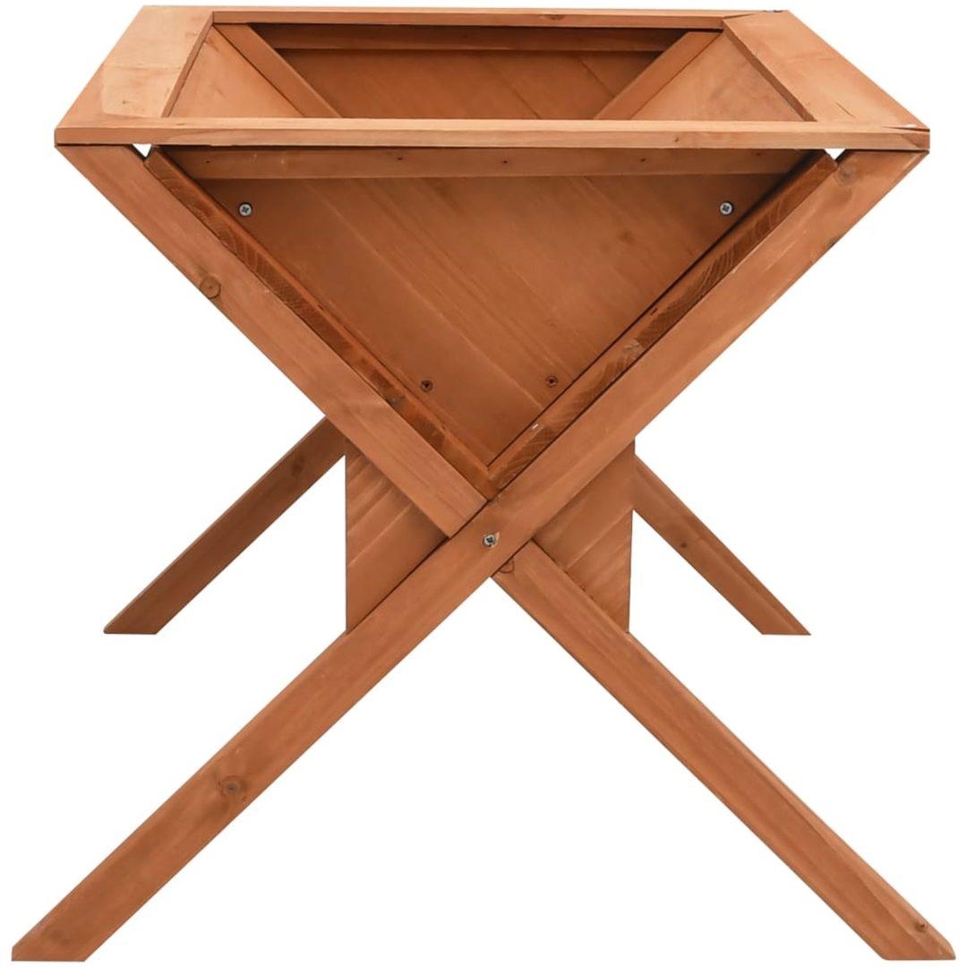 Odlingslåda 90x55x56 cm granträ vidaXL – bild 3