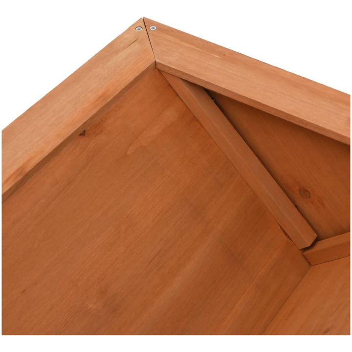Odlingslåda 90x55x56 cm granträ vidaXL – bild 4