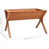 Odlingslåda 90x55x56 cm granträ vidaXL – miniatyr 5