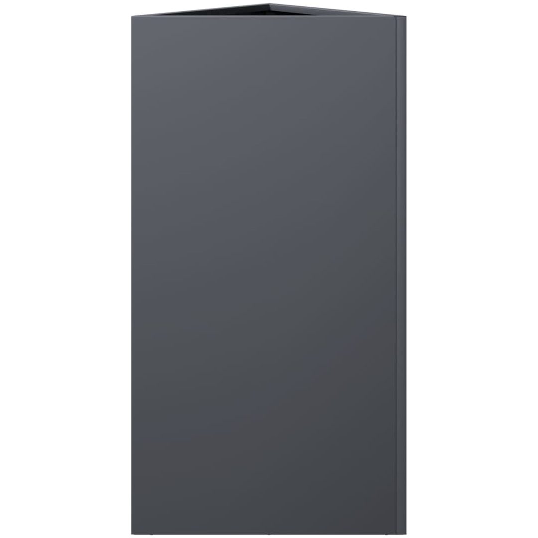 Odlingslåda antracit triangulär stål vidaXL 40 x 34.5 x 70 cm – bild 5