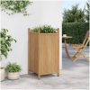 Odlingslåda bambu vidaXL 40 x 40 x 80 cm – miniatyr 3